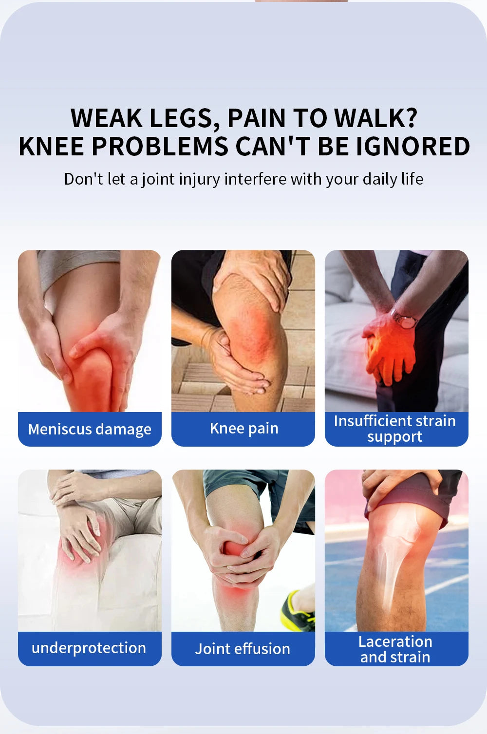 1PC Sports Kneepad Men Women Pressurized Elastic Knee Pads Arthritis Joints Protector Fitness Gear Volleyball Brace Protector