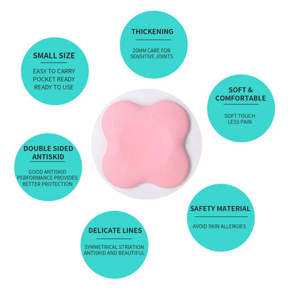 Yoga Kneeling Mat Thickened Shock Absorption Support Mat Knee Pad Portable Elbow Pad Yoga Mat Exercise Fitness Yoga Accessories