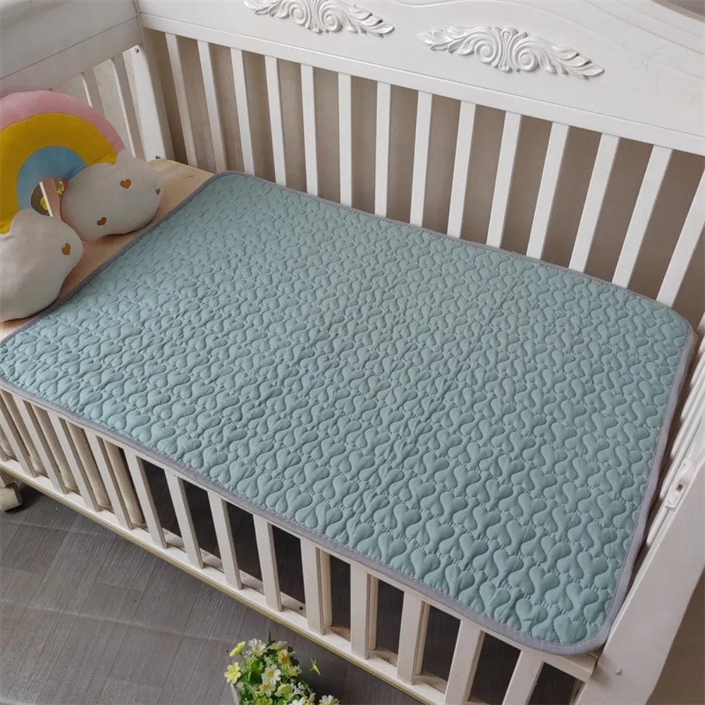 High Quality Portable Diaper Pads Washable Foldable Crib Pad Waterproof 5 Layers Menstrual Pads