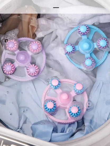 Washing Machine Filter Bag Reusable Net Laundry Ball Floating Lint Hair Catcher Pet Hair Remove Dirt Collection Dedusting Roller