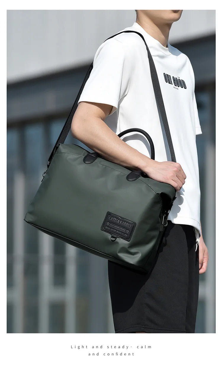 New Travel Tote Men Handbag Oxford Large Capacity Handbags For Men Briefcase Travel Crossbody Bags Waterproof Gym Luggage Bag