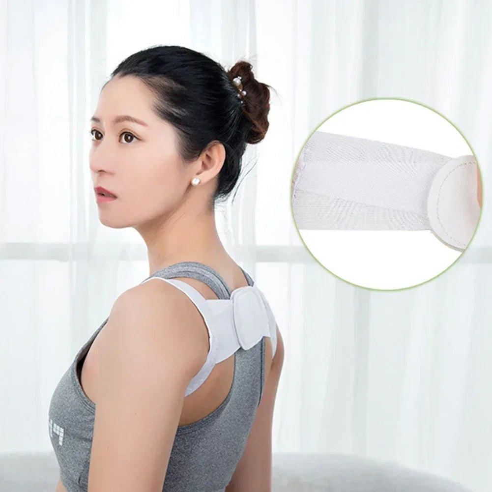 Back Posture Corrector Unisex Back Support Adjustable Back Shoulder Correction Belt for Clavicle Spine Support Reshape Your Body