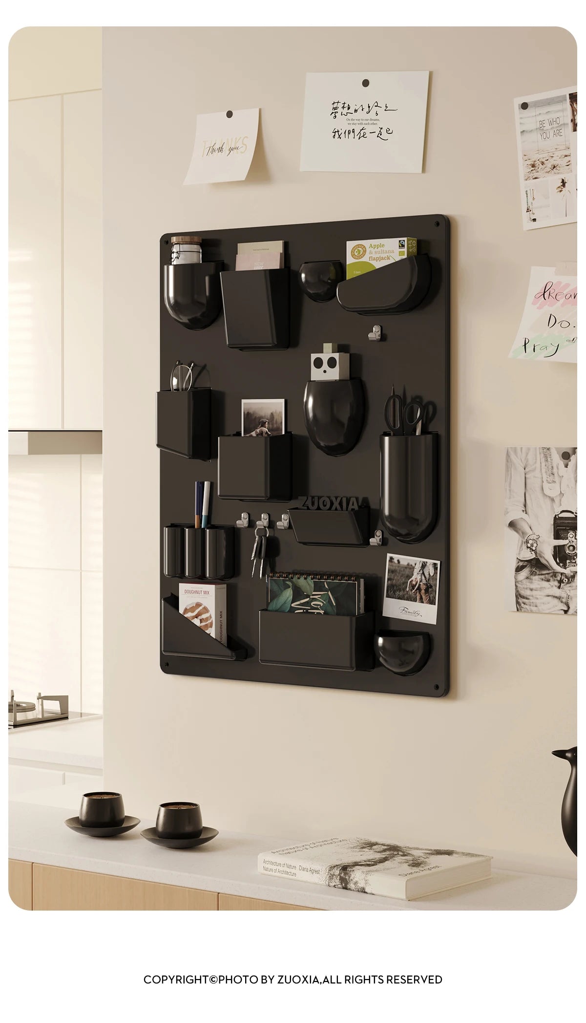Wall Holder Offices Kitchen Organizer Desktop Wall Storage Rack Organiser Workshops Bathrooms estante para livros home furniture