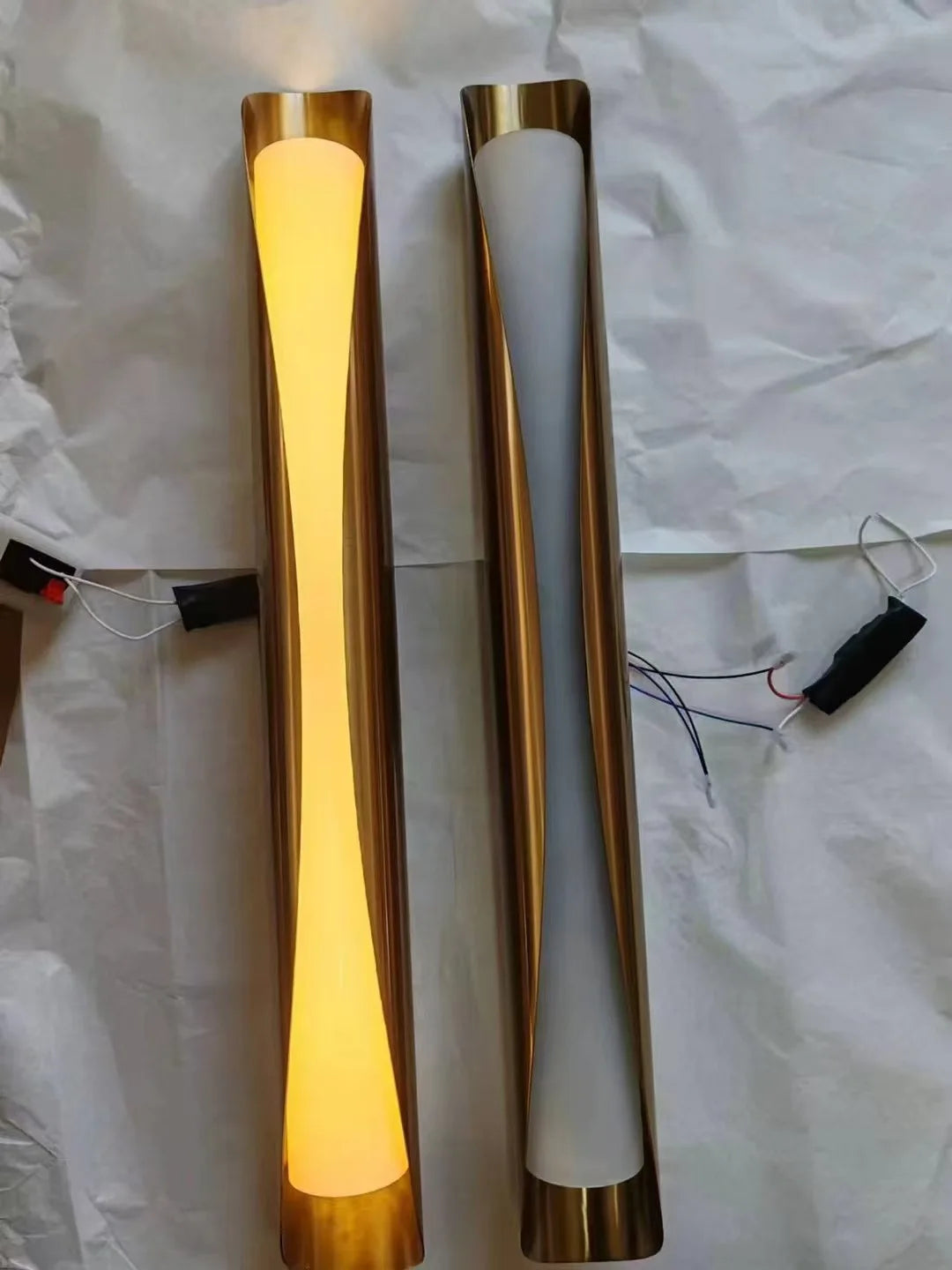 Light Luxury Strip Simple Personality Background Wall Lamps Delicate Soft Atmosphere Light Bedroom Light Bedside Lights