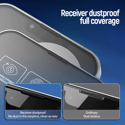 Blueo For iphone 15 pro Screen Protector  Ultra Clear AR Anti-Reflective Tempered  For iPhone 15 Pro Max Screen Protector