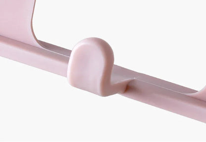 3/6Pcs Pants Skirts Non-slip Clips Hanger Wardrobe Attachable Clothes Organizer Household Space-saving Trousers Drying Racks