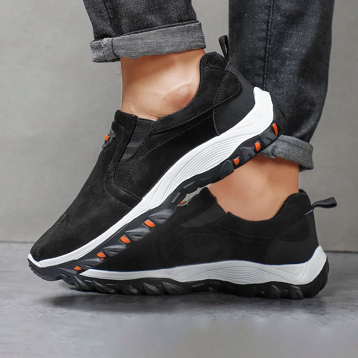 Men Shoes Comfortable Casual Shoes for Men Walking Sneakers Slip On Loafers Men Lightweight Moccasin Male Footwear