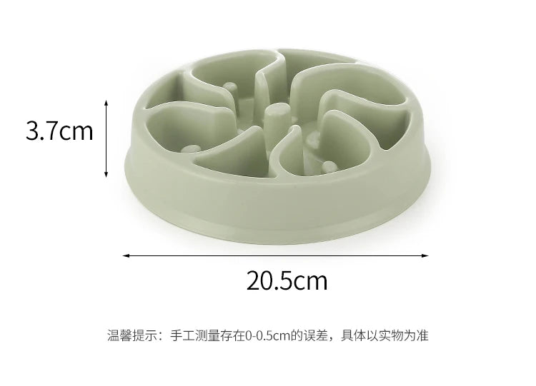 Eat Slow Dog Bowl  Feeder Bath Pet Supplies  Accessories     For Cat s     WF923