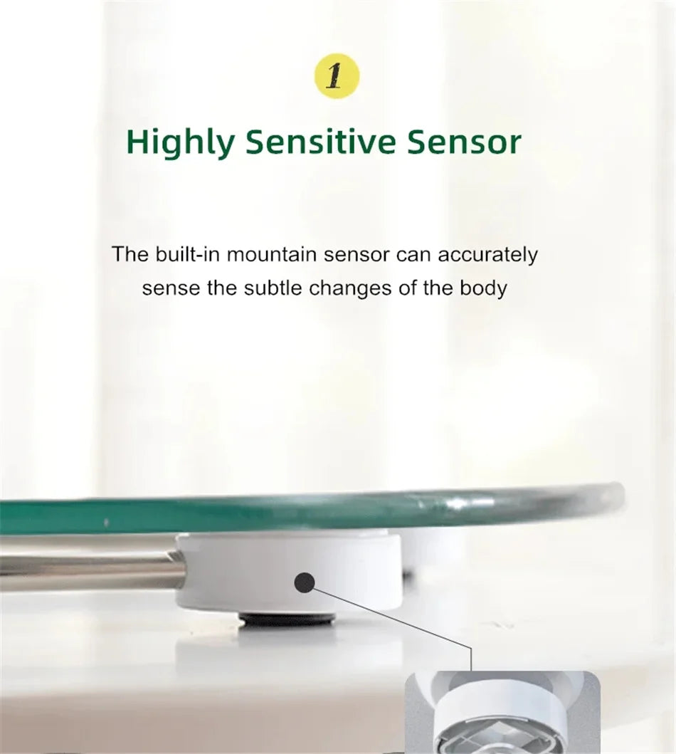 Electronic Weight Scale Household Smart Electronic Scale Glass Scale Into Human Scale Weighting Digital Bathroom Scales