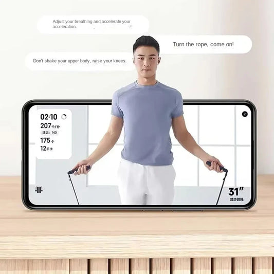 Xiaomi Mijia Smart Skipping Jump Rope XMSR-P803 Counter With Fit App Adjustable Calorie Calculation Sport Fitness Professional