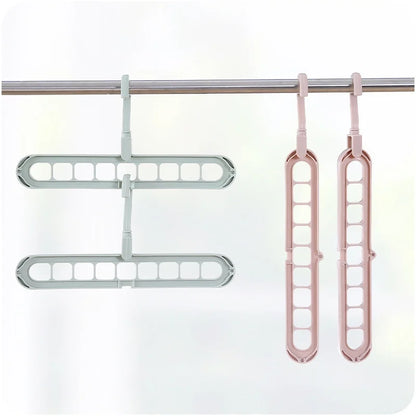 Multifunctional Pants Hanger Clothes Organizer Adjustable Pant Storage Rack Closet Organizer Trouser Hanger Home Organization