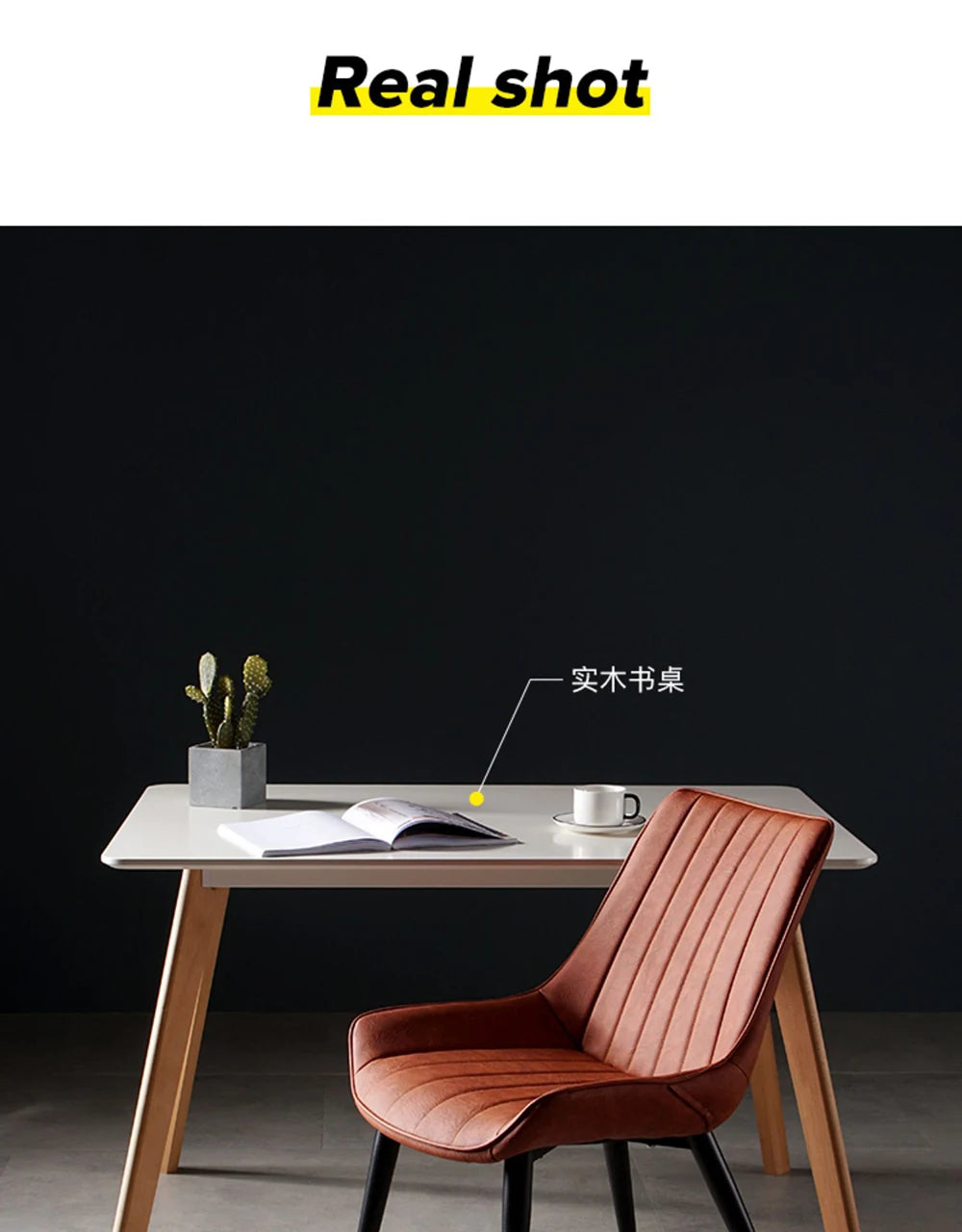 Nordic light stool leather soft dining chair kitchen dining room back chair dining room back chair restaurant is free shipping