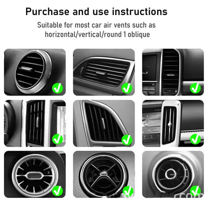 Car Air Freshener Odor Eliminator SUV Vent Clip Rotating Perfume Diffuser Pilot Shape Design Lasting Long Car Fragrance Diffuser