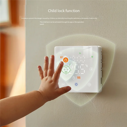 3CGRO-Tuya Zigbee Smart Thermostat For Water/Electric Floor Heating Gas Boiler Remote Temperature APP Voice Controller