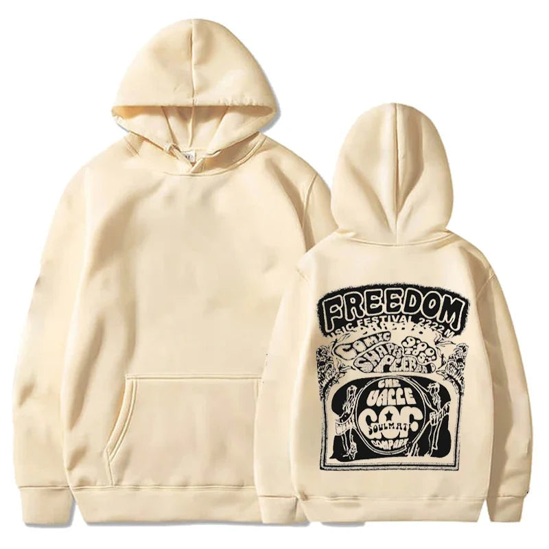 Classic Freedom Hoodies  Apparel  Camisa  Sweatshirt Customized  Hoodied Pullover  Hoodie Harajuku