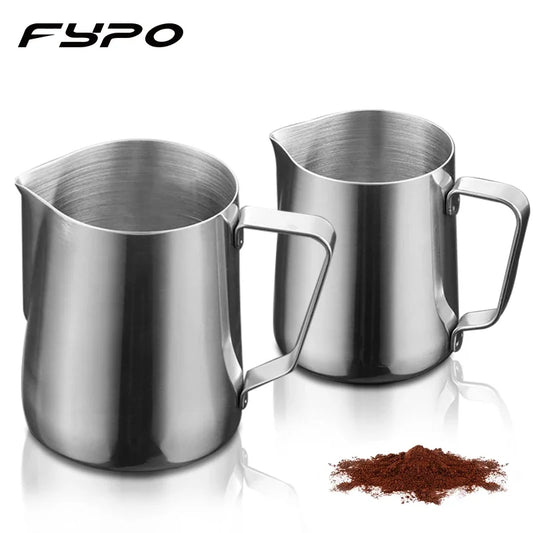 350-2000ml Stainless Steel Milk Jug Frothing Pitcher Cup Espresso Coffee Jug Barista Craft Cappuccino Milk Frothing Cream Cup