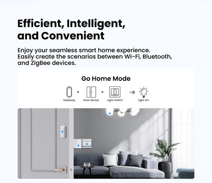 GIRIER Tuya ZigBee Gateway Hub Plug-in Type Multi-mode ZigBee Gateway Bridge Bluetooth Mesh Hub Supports Smart Home Automation
