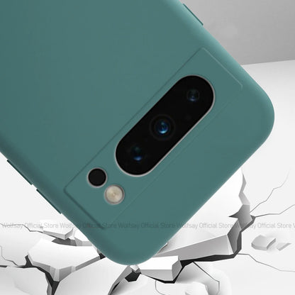 For Google Pixel 8 Pro Case Google Pixel 6A 7A 6 7 8 Pro Cover Shockproof Liquid Silicone Phone Back Cover Google Pixel 8 Pro