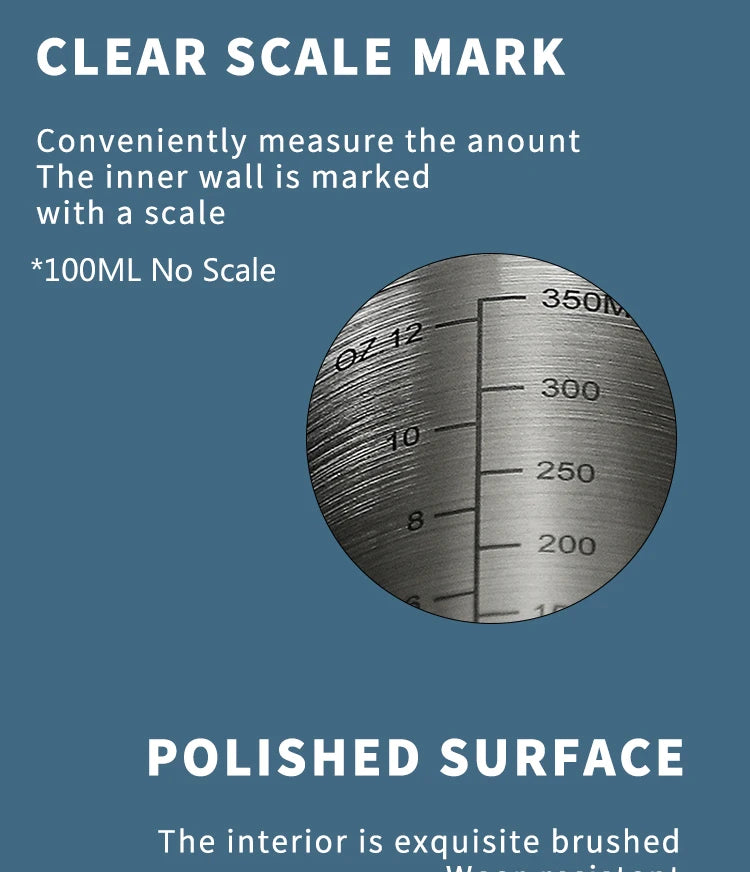 Coffee Milk Frothing Jug Stainless Steel Milk Frothing Pitcher Latte Art Measurement Jug With Art Pen Barista Accessories