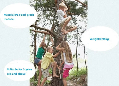 Kids Climbing Ropes Children Swing Disc Climbing Plastic Rope Kids Playground Equipment Outdoor Indoor Swing Fun Fitness Toys