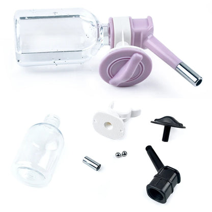 Pet Dog Cat Water Dispenser Nozzle Hanging Bottle Water Beverage Fountain Head Leak-Proof Feeder Bowl Pet Feeding Device 강아지 급수기