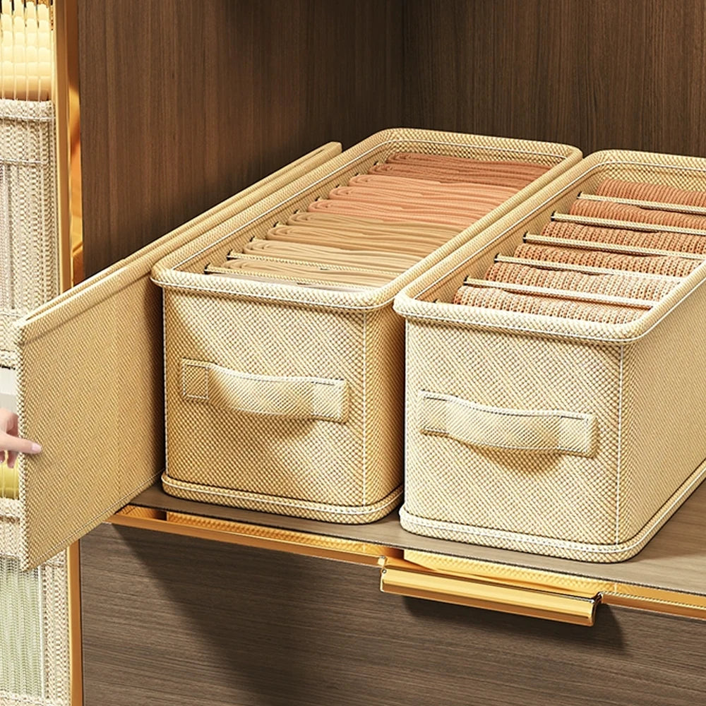 Sports Bra Underwear Organizer Storage Box Panties Socks Storage Boxes Wardrobe Clothes Organizer Cabinet Drawers Separator Box