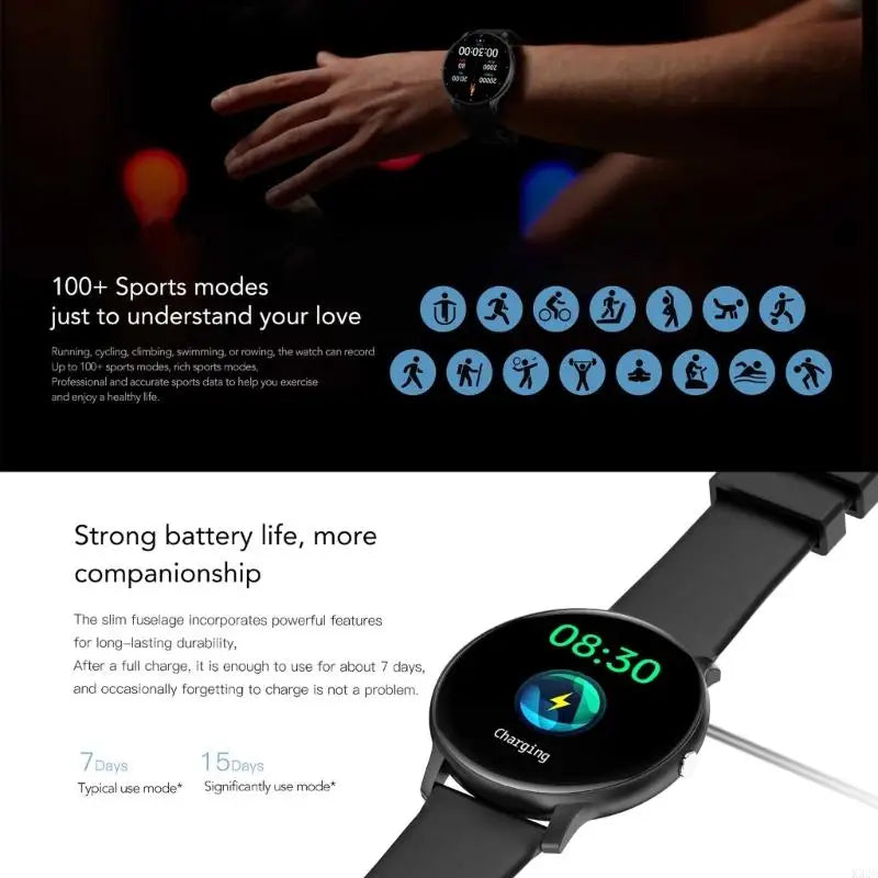 K32C 2023 Smartwatch Zl02Pro Fitness Trackers 1.39" TFT-screen Intelligent Watch Healthy IP67 Waterproof BLE5.2