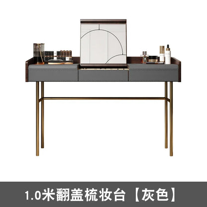 Living Room Vanity Table Nail Makeup Drawers Bedroom Storage Luxury Dressing Table European Mesa De Maquillaje Trendy Furniture