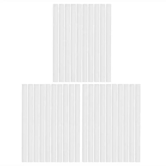 30Pcs Cotton Swab Filter Cotton Core Absorbent Humidifier Mist Diffuser Atomizer Cotton Filter Stick 5x80mm