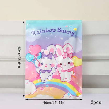 2pcs Vacuum Compression Storage Bags  - Space Saver for Clothes, Blankets, Quilts - Travel and Home Organization Essential