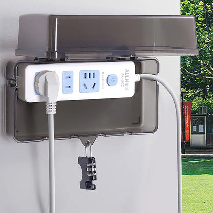 Outdoor Electrical Boxes Waterproof Cable Management Box Rain-Proof Weather Proof Plug Box Waterproof Box For Wiring Board
