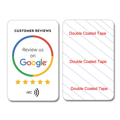 Grow your Business With NFC Google Review Cards Tap and Rate Google Review Cards