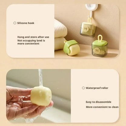 Portable Mini Lint Remover Reusable Pet Hair Remover Clothes Dust Tools Washable Cleaning Hair Plush Sticky Roller Ball Travel