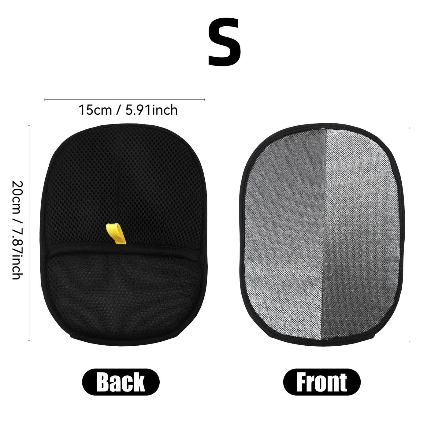 Double-Sided Pet Grooming Gloves, Cat Grooming Gloves Pet Grooming Gloves for Dogs Bathing Pet Hair Remover Gloves Versatile Pet