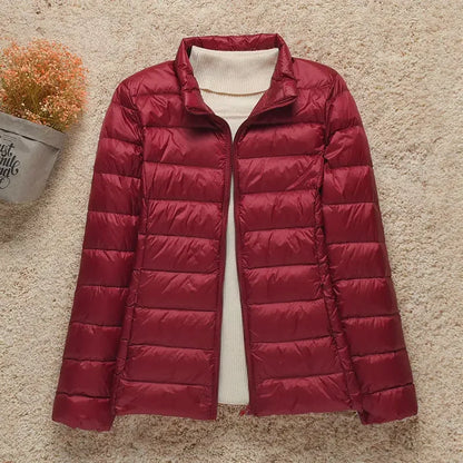 Duck Down Jacket Women Ultra Light Down Jacket All Season Feather Jacket Plus Women Overcoat Windbreaker Coats Down Coats