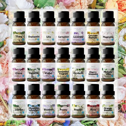 21 models Floral Essential Oils Flower Fragance Aromatherapy Essential Oils Car Aromatherapy Good Funny Gifts,For Women, Mom