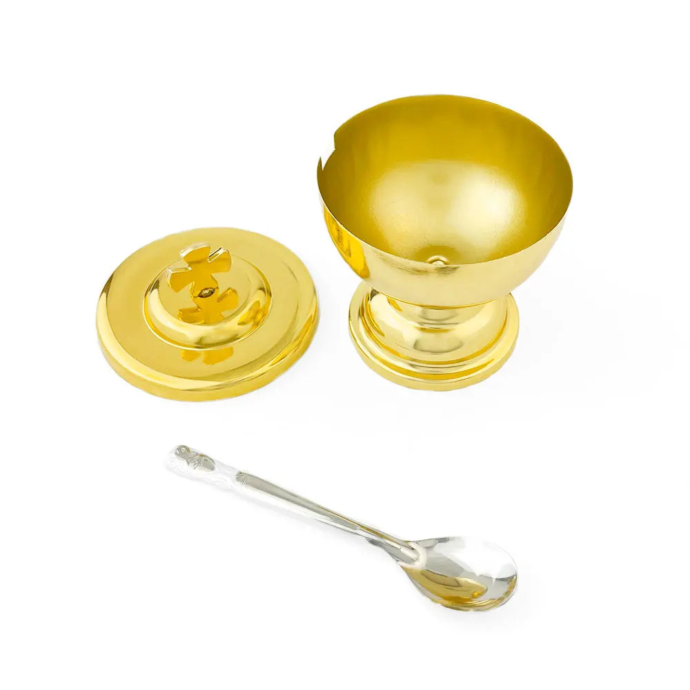 Mass Supplies Holy Water Cups Gold-plated Worship Supplies Church Decorations Church Memorabilia Religious Memorabilia