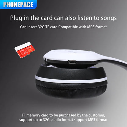 Stereo P47 Headset 5.0 Bluetooth Headset Folding Series Wireless Sports Game Headset for iPhone XiaoMi