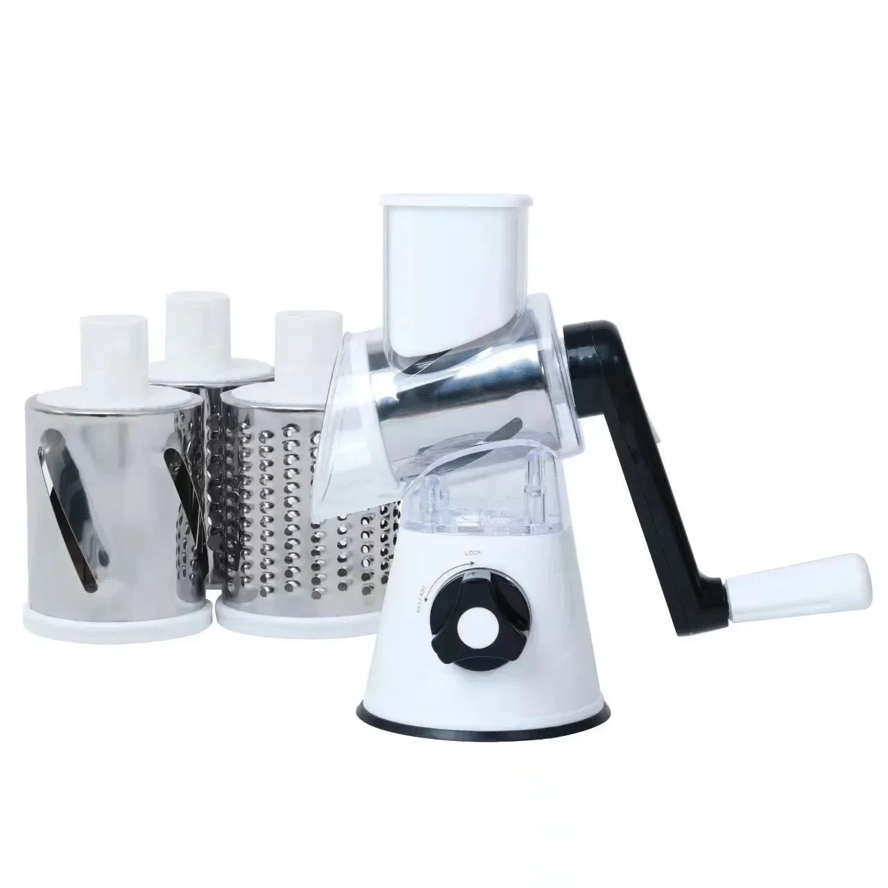 Vegetable Cutter Hand Cranked Slicing Portable Cheese Chopper Machine Vegetable Garlic Potato Shredder Tools Kitchen Accessories
