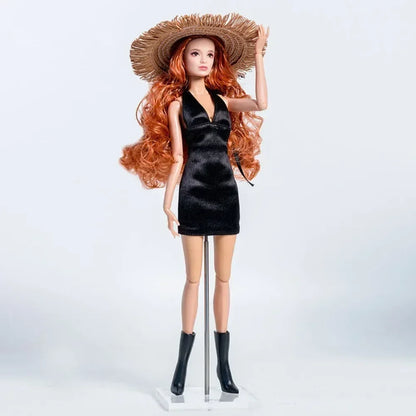 Elegant Doll Party Clothes 10 Styles Fashion Plush Coat Casual Wears Dolls DIY Accessories 11.5