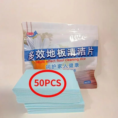 50/30Pcs Multifunctional Household Fragrance Floor Decontamination and Brightening Floor Tile Cleaning Tool Floor Cleaning Sheet