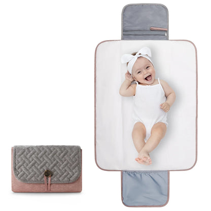 Portable Multifunction Foldable Waterproof Changing Pad Newborn Baby Diaper Changing Mat Changing Pads