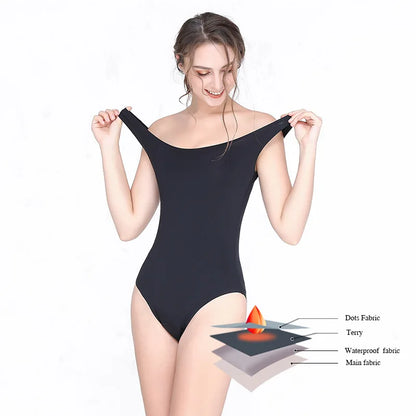 Menstrual Swimsuit Women 4 Layer Period Swimwear Leak Proof Beach Menstrual Bikini Menstrual Panties Teen Absorbent Swim Bottom