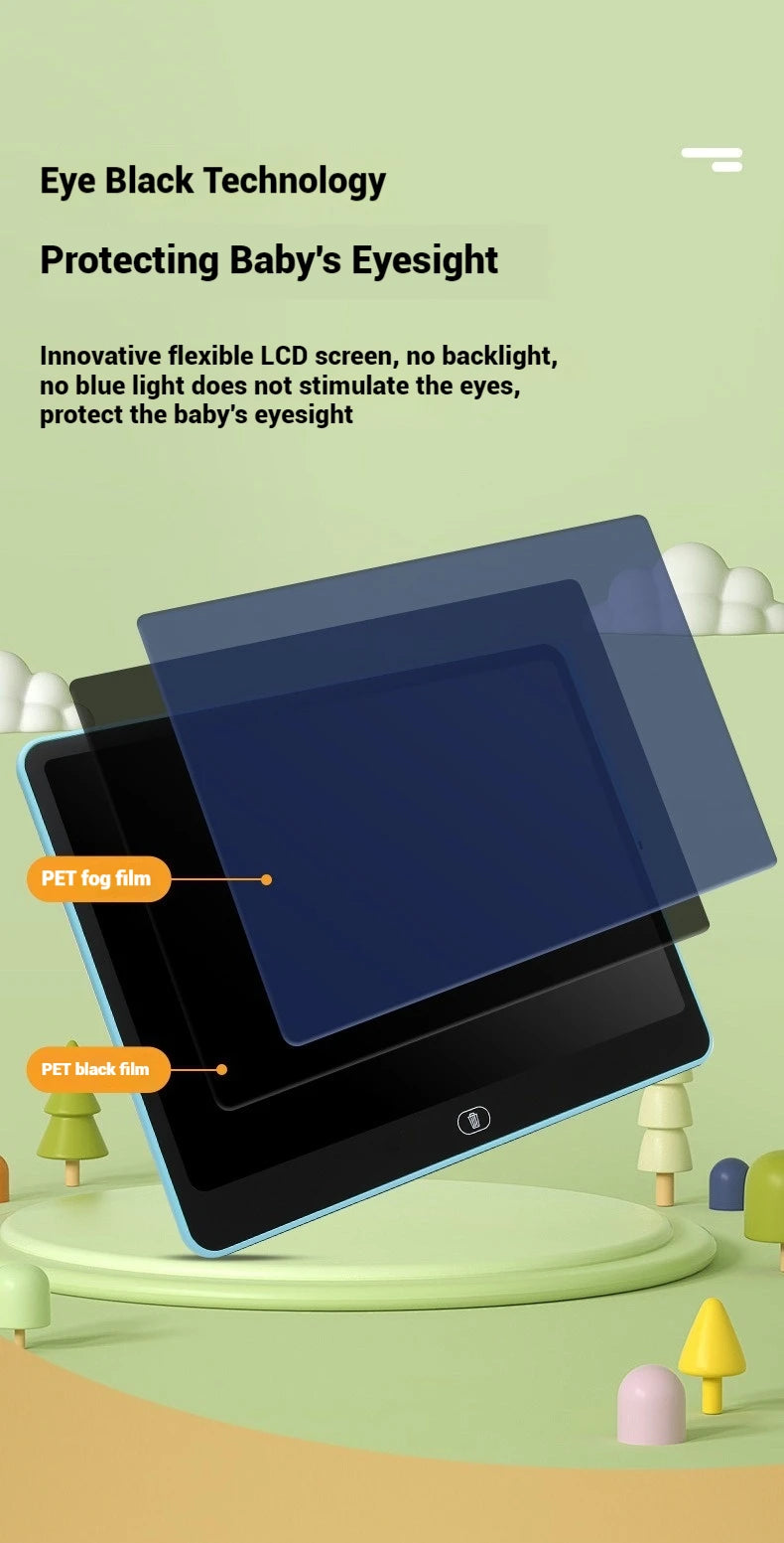 Lcd Screen Drawing Board Electronic Writing Tablets Digital Graphic Writing Tablet 11/16 Inch Child Handwriting Pad Toys Gifts