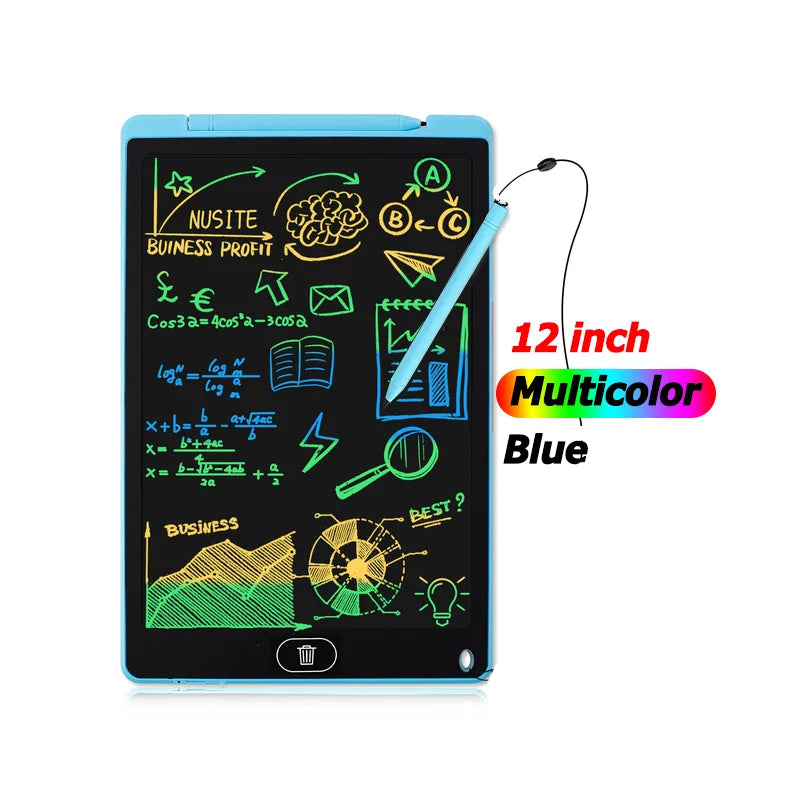 Tablets Electronic Handwriting Pad 12 inch Writing Board Drawing Tablet LCD Screen Writing Tablet Digital Graphic Toys for child