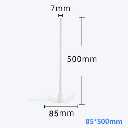 Stirring Rod  400mm 450mm 500mm Length Overhead Stirrer Mixer Shaft with Foldable Paddle for Lab