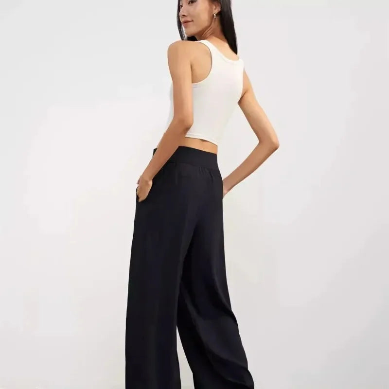 Yoga Pants Women Summer Casual Pants Loose Breathable Sports Running Fitness Pants