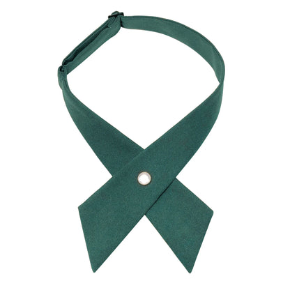 Crisscross Bow Tie Fashionsolid Color  Detachable Collar jk Apparel Accessories