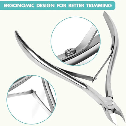 Cutters Tool Cuticle Nippers Nail Manicure Scissors Cuticle Clippers Trimmer Dead Skin Remover Pedicure Stainless Steel