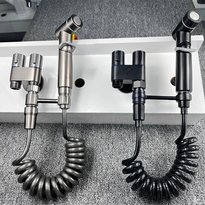 Toilet Cleaning Bidet Toilet Sprayer Set Cold Water Portable Bidet Toilet Accessories Handheld Bathroom Wash Anal Douche